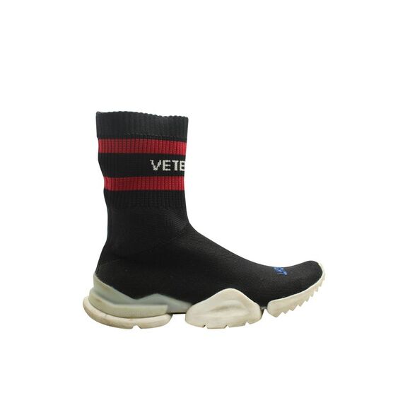 Vetements x Reebok Socks Sneakers in Black Polyester